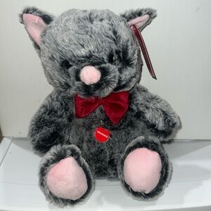 Plush Stuffed Dog Toy - Gray Kitty